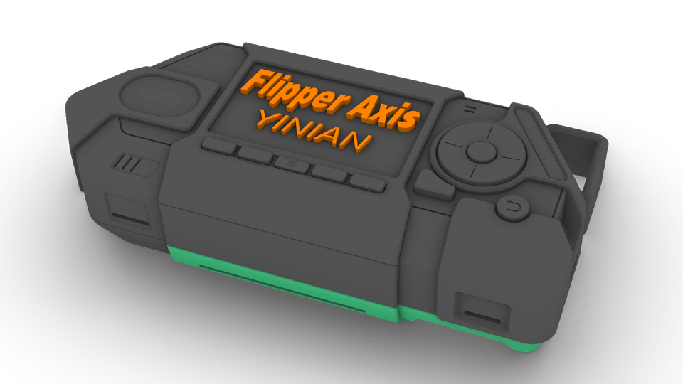 Flipper One（FlipperOne）设备斜视渲染图